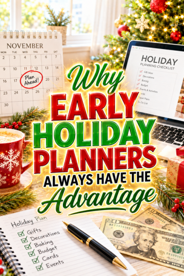 Why Early Holiday Planners Always Have the Advantage