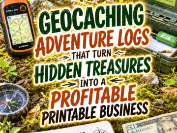 Geocaching Adventure Logs That Turn Hidden Treasures Into a Profitable Printable Business Geocaching Adventure Logs That Turn Hidden Treasures Into a Profitable Printable Business