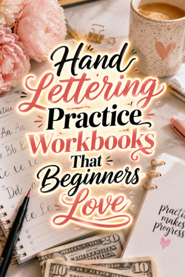 Hand Lettering Practice Workbooks That Beginners Love