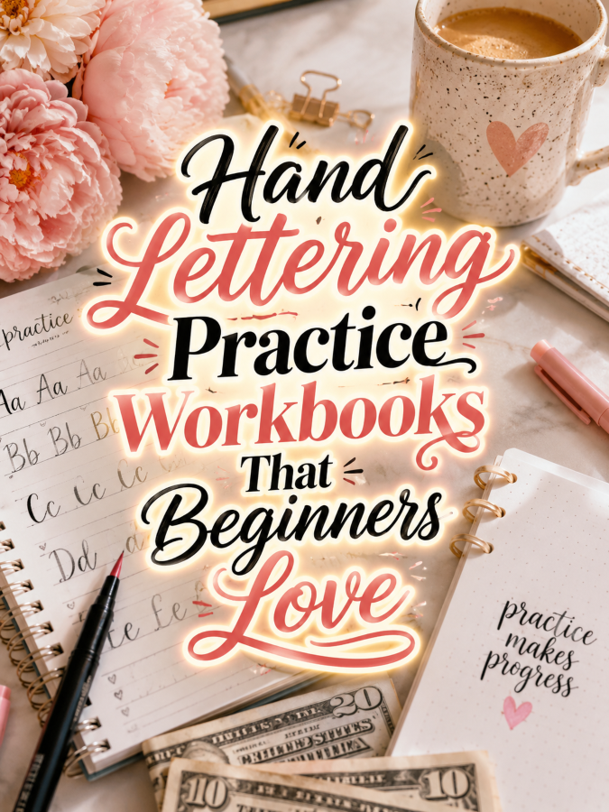 Hand Lettering Practice Workbooks That Beginners Love Hand Lettering Practice Workbooks That Beginners Love