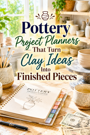 Pottery Project Planners That Turn Clay Ideas Into Finished Pieces