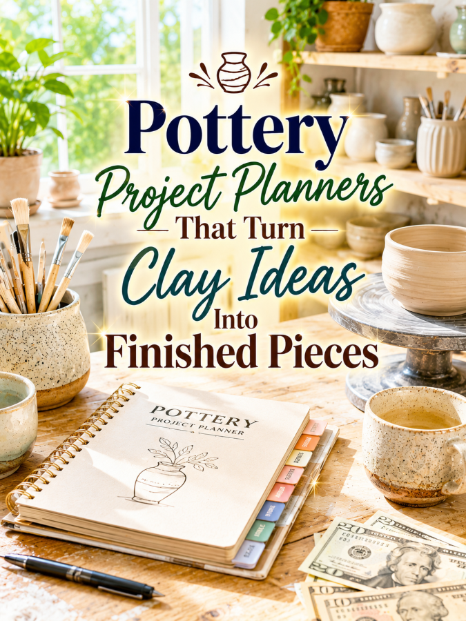 Pottery Project Planners That Turn Clay Ideas Into Finished Pieces Pottery Project Planners That Turn Clay Ideas Into Finished Pieces