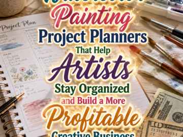 Watercolor Painting Project Planners That Help Artists Stay Organized and Build a More Profitable Creative Business Watercolor Painting Project Planners That Help Artists Stay Organized and Build a More Profitable Creative Business