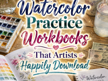 Watercolor Practice Workbooks That Artists Happily Download