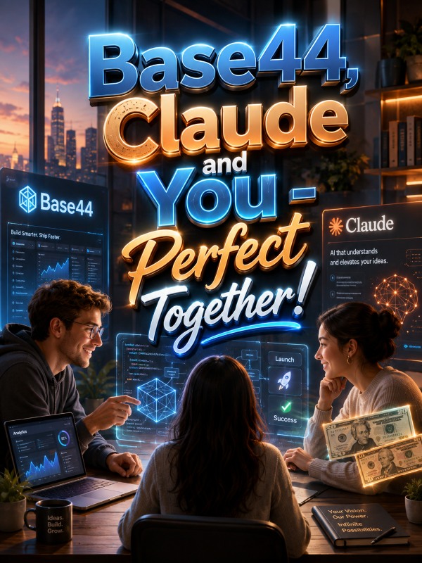 Base44, Claude and You – Perfect Together! Base44, Claude and You – Perfect Together!