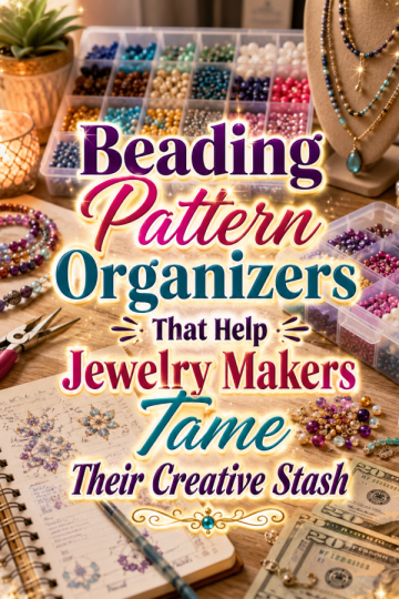 Beading Pattern Organizers That Help Jewelry Makers Tame Their Creative Stash