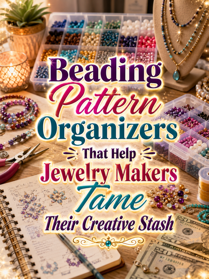 Beading Pattern Organizers That Help Jewelry Makers Tame Their Creative Stash Beading Pattern Organizers That Help Jewelry Makers Tame Their Creative Stash