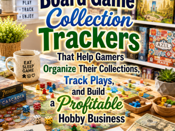 Board Game Collection Trackers That Help Gamers Organize Their Collections, Track Plays, and Build a Profitable Hobby Business Board Game Collection Trackers That Help Gamers Organize Their Collections, Track Plays, and Build a Profitable Hobby Business