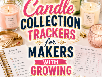 Candle Collection Trackers for Makers With Growing Product Lines Candle Collection Trackers for Makers With Growing Product Lines