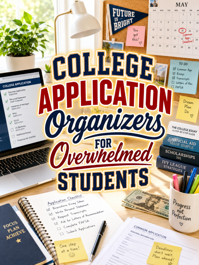 College Application Organizers for Overwhelmed Students College Application Organizers for Overwhelmed Students