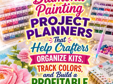 Diamond Painting Project Planners That Help Crafters Organize Kits, Track Colors, and Build a Profitable Handmade Business Diamond Painting Project Planners That Help Crafters Organize Kits, Track Colors, and Build a Profitable Handmade Business