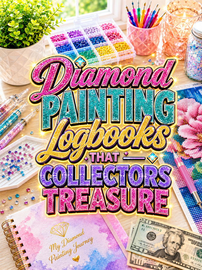 Diamond Painting Logbooks That Collectors Treasure