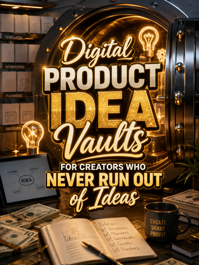 Digital Product Idea Vaults for Creators Who Never Run Out of Ideas Digital Product Idea Vaults for Creators Who Never Run Out of Ideas