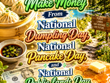 How to Make Money From National Dumpling Day, National Pancake Day, and National Public Lands Day How to Make Money From National Dumpling Day, National Pancake Day, and National Public Lands Day