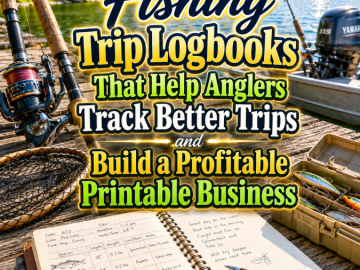 Fishing Trip Logbooks That Help Anglers Track Better Trips and Build a Profitable Printable Business Fishing Trip Logbooks That Help Anglers Track Better Trips and Build a Profitable Printable Business