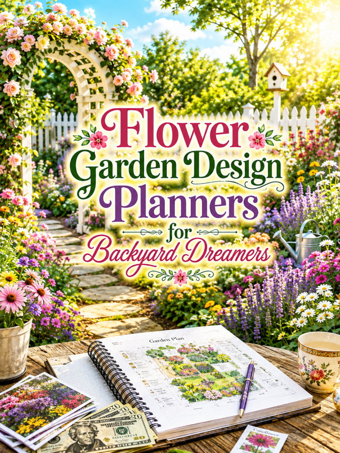 Flower Garden Design Planners for Backyard Dreamers