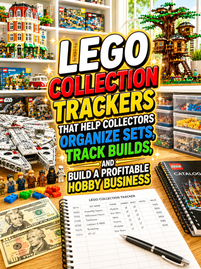 LEGO Collection Trackers That Help Collectors Organize Sets, Track Builds, and Build a Profitable Hobby Business