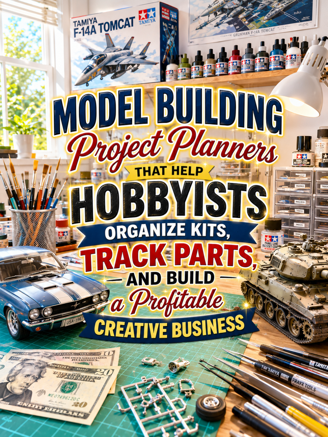 Model Building Project Planners That Help Hobbyists Organize Kits, Track Parts, and Build a Profitable Creative Business Model Building Project Planners That Help Hobbyists Organize Kits, Track Parts, and Build a Profitable Creative Business