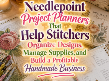 Needlepoint Project Planners That Help Stitchers Organize Designs, Manage Supplies, and Build a Profitable Handmade Business Needlepoint Project Planners That Help Stitchers Organize Designs, Manage Supplies, and Build a Profitable Handmade Business