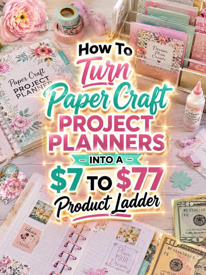 How To Turn Paper Craft Project Planners Into A To Product Ladder How To Turn Paper Craft Project Planners Into A To Product Ladder