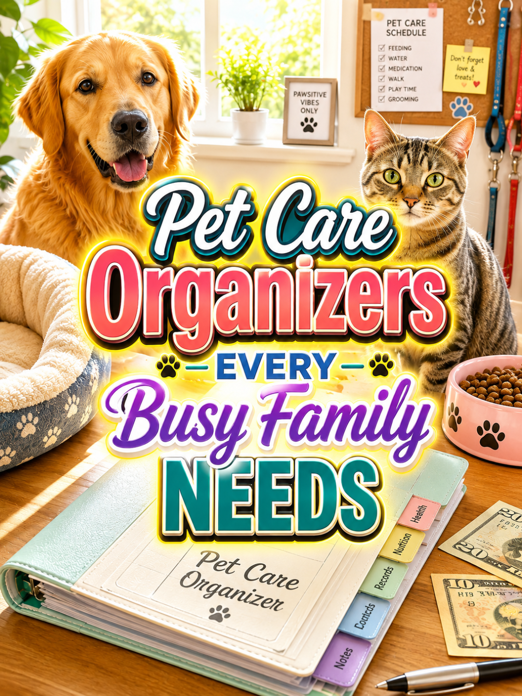 Pet Care Organizers Every Busy Family Needs