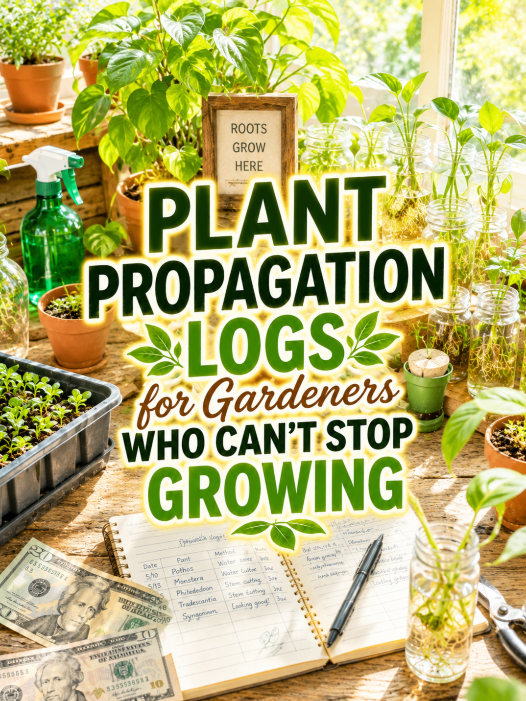 Plant Propagation Logs for Gardeners Who Can’t Stop Growing
