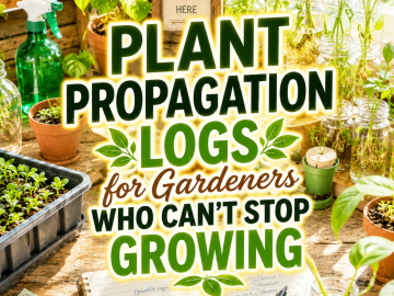Plant Propagation Logs for Gardeners Who Can’t Stop Growing