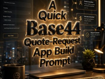 A Quick Base44 Quote-Request App Build Prompt A Quick Base44 Quote-Request App Build Prompt