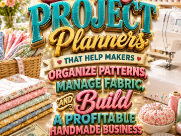 Sewing Project Planners That Help Makers Organize Patterns, Manage Fabric, and Build a Profitable Handmade Business Sewing Project Planners That Help Makers Organize Patterns, Manage Fabric, and Build a Profitable Handmade Business