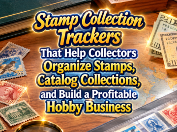 Stamp Collection Trackers That Help Collectors Organize Stamps, Catalog Collections, and Build a Profitable Hobby Business Stamp Collection Trackers That Help Collectors Organize Stamps, Catalog Collections, and Build a Profitable Hobby Business