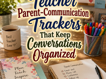 Teacher Parent-Communication Trackers That Keep Conversations Organized Teacher Parent-Communication Trackers That Keep Conversations Organized