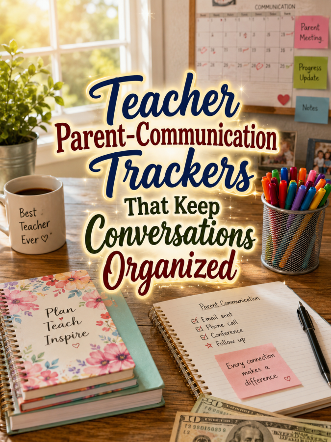 Teacher Parent-Communication Trackers That Keep Conversations Organized