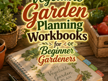 Vegetable Garden Planning Workbooks for Beginner Gardeners