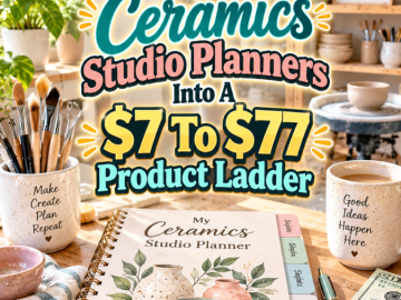 How To Turn Ceramics Studio Planners Into A To Product Ladder How To Turn Ceramics Studio Planners Into A To Product Ladder