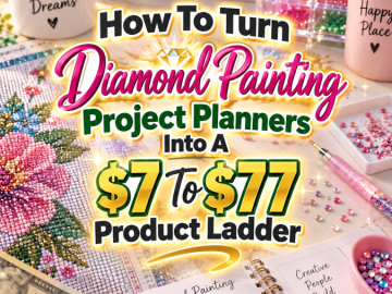 How To Turn Diamond Painting Project Planners Into A  To  Product Ladder