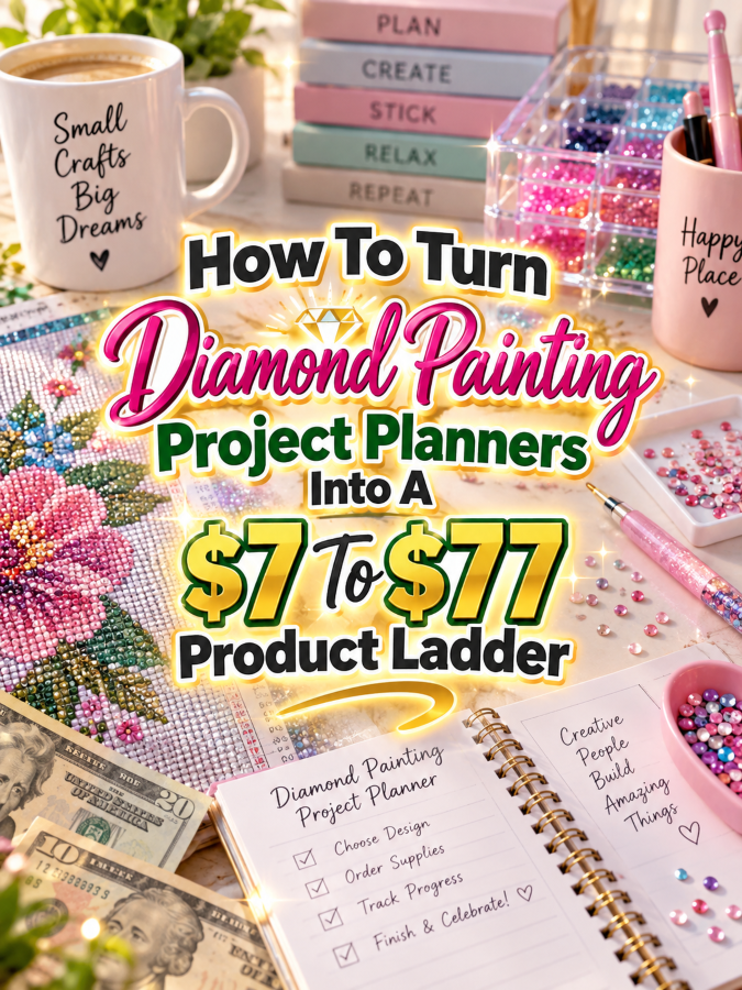 How To Turn Diamond Painting Project Planners Into A To Product Ladder How To Turn Diamond Painting Project Planners Into A To Product Ladder