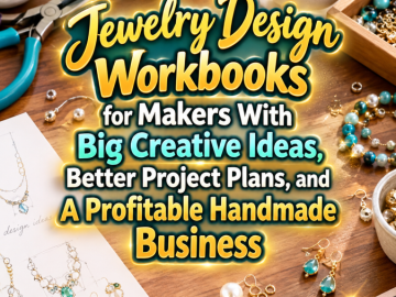 Jewelry Design Workbooks for Makers With Big Creative Ideas, Better Project Plans, and A Profitable Handmade Business