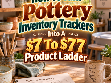 How To Turn Pottery Inventory Trackers Into A  To  Product Ladder