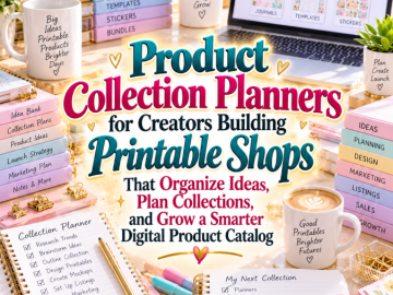 Product Collection Planners for Creators Building Printable Shops That Organize Ideas, Plan Collections, and Grow a Smarter Digital Product Catalog
