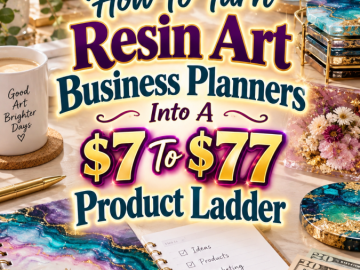 How To Turn Resin Art Business Planners Into A To Product Ladder How To Turn Resin Art Business Planners Into A To Product Ladder