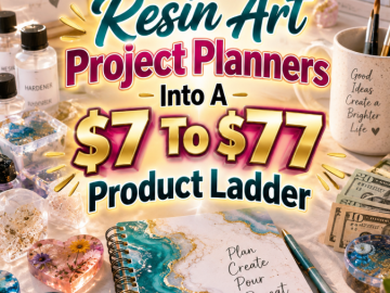 How To Turn Resin Art Project Planners Into A To Product Ladder How To Turn Resin Art Project Planners Into A To Product Ladder