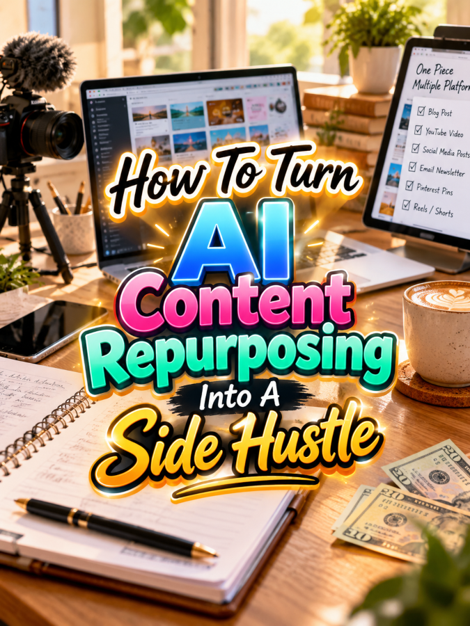 How To Turn AI Content Repurposing Into A Side Hustle