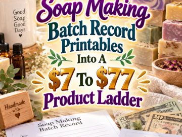 How To Turn Soap Making Batch Record Printables Into A To Product Ladder How To Turn Soap Making Batch Record Printables Into A To Product Ladder