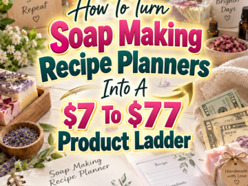 How To Turn Soap Making Recipe Planners Into A To Product Ladder How To Turn Soap Making Recipe Planners Into A To Product Ladder