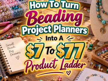 How To Turn Beading Project Planners Into A  To  Product Ladder
