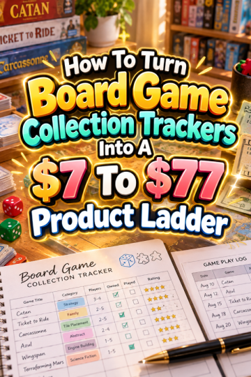 How To Turn Board Game Collection Trackers Into A  To  Product Ladder