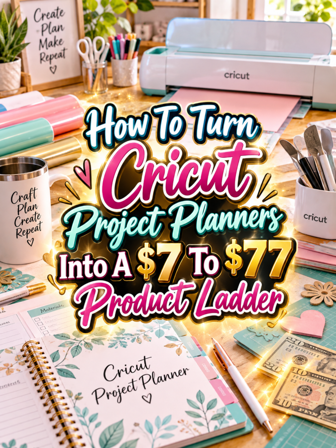 How To Turn Cricut Project Planners Into A To Product Ladder How To Turn Cricut Project Planners Into A To Product Ladder