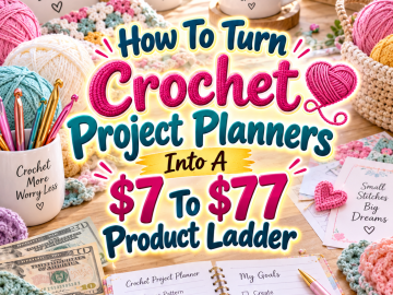 How To Turn Crochet Project Planners Into A To Product Ladder How To Turn Crochet Project Planners Into A To Product Ladder