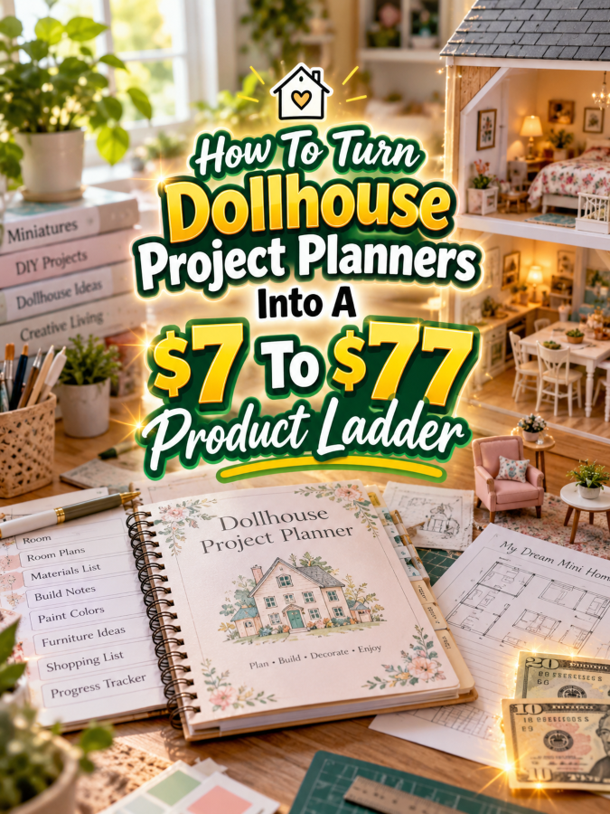How To Turn Dollhouse Project Planners Into A To Product Ladder How To Turn Dollhouse Project Planners Into A To Product Ladder