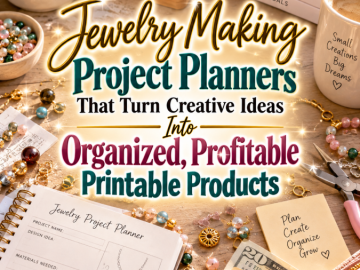 Jewelry Making Project Planners That Turn Creative Ideas Into Organized, Profitable Printable Products Jewelry Making Project Planners That Turn Creative Ideas Into Organized, Profitable Printable Products
